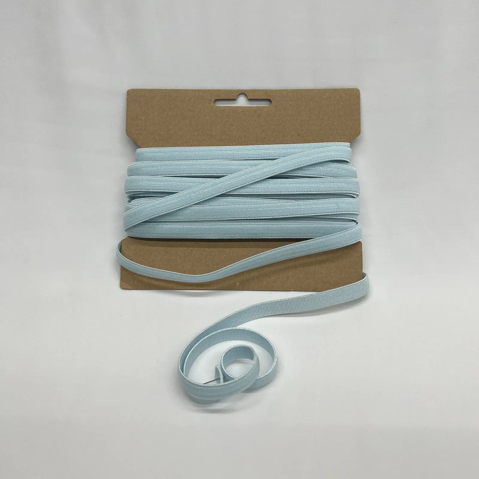 Gummiband mit Silikon 10 mm Veilchenblau